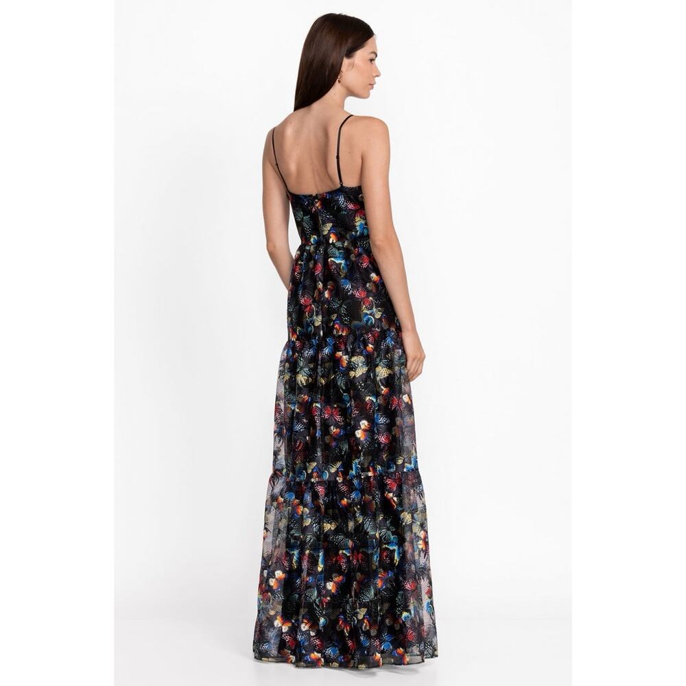 NWT Johnny Was Papillon Embroidered Maxi Dress Size 6 - Picture 5 of 9